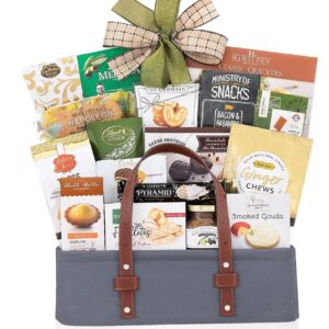 Wine Country Gift Baskets The Connoisseur Gourmet Gift Basket Food Gift Basket for Families College Students Appreciation Thank You Congratulations Get Well Soon Care Package