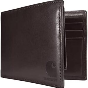Carhartt Men's Durable Oil Tan Leather Wallets, Available in Multiple Styles