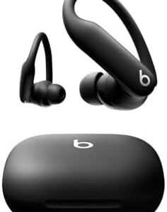 Beats Powerbeats Pro 2 Wireless Bluetooth Earbuds - Noise Cancelling, Heart Rate Monitor, IPX4, Up to 45H Battery & Charging Case, Works with Apple & Android - Jet Black (Renewed Premium)